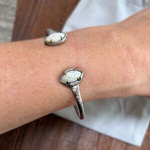 Kendra Scott silver cuff bracelet